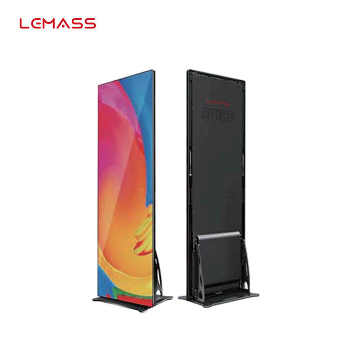 P1.9スマートなLEDポスター表示、携帯用商業LEDスクリーン2.5cmの厚さ